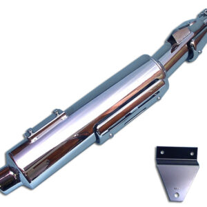 Silencieux Amacal AFRICA TWIN 1993/1995 Ø114 Chromé Homologué