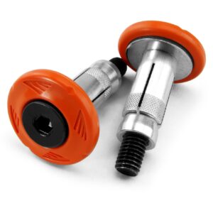 Embouts de guidon - Orange