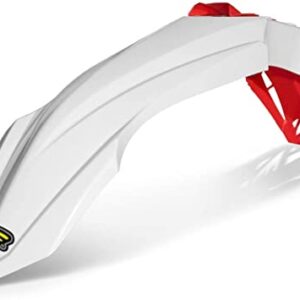 Garde Boue Avant YAMAHA - Blanc / Rouge
