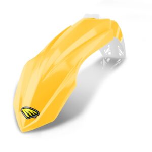 Garde Boue Avant YAMAHA - Jaune / Blanc