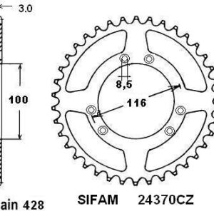 Couronne Beta 50 Rr 03-04 Pas428/Z52
