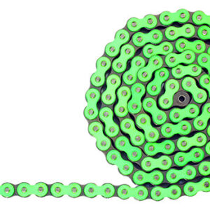 Chaine 420 - 136 maillons - Hyper Renforcée Sans Joints Toriques - Vert