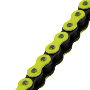 Chaine 428 - 136 maillons - Hyper Renforcée Sans Joints Toriques - Jaune