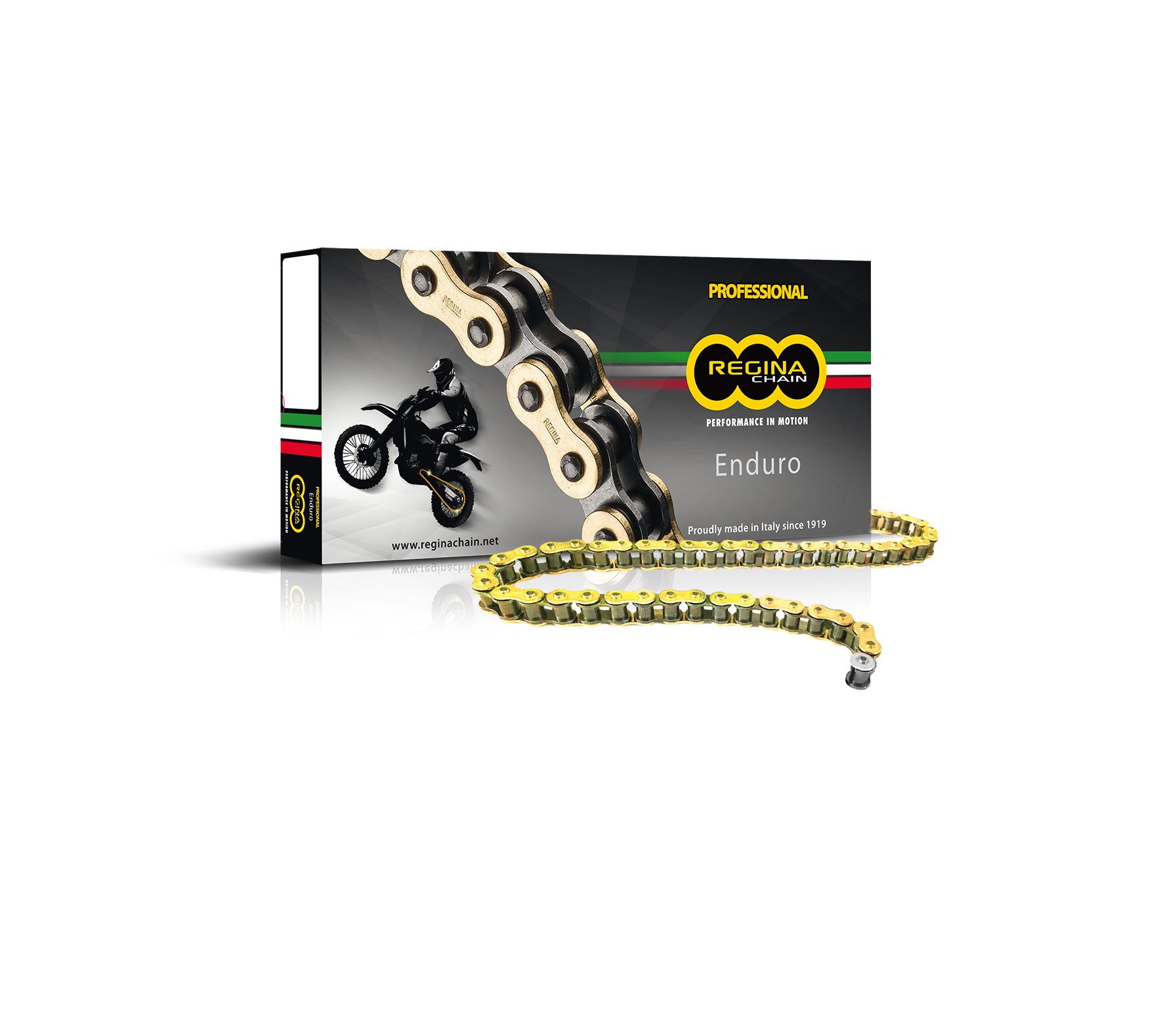 Chaine 428-ZSE - 134 Maillons Avec Joints Toriques - ENDURO