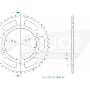 Couronne, Benelli, 2018/2019 - 525 - 44 dents