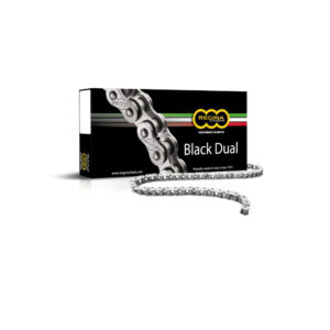 Chaine 520-ZRA - 122 Maillons Avec Joints Toriques - BLACK DUAL