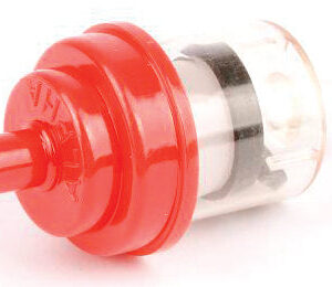 Filtre à Essence Rond Rouge Ø6mm