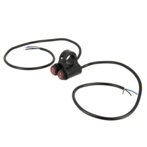 Double interrupteur étanche pour guidon Ø22mm