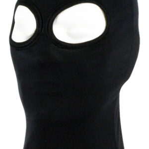 Cagoule Noire (2 yeux) Taille Unique 65% Polyester / 35% Coton - Soft touch