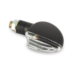 Paire de mini clignotants Triangle court - noir