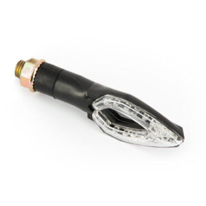 Paire de clignotant LED ovale - noir