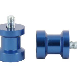 Diabolos de levage anodisés bleu 6 mm