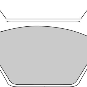 Plaquette de frein Semi-Métal Platinum Route/Off Road - R90
