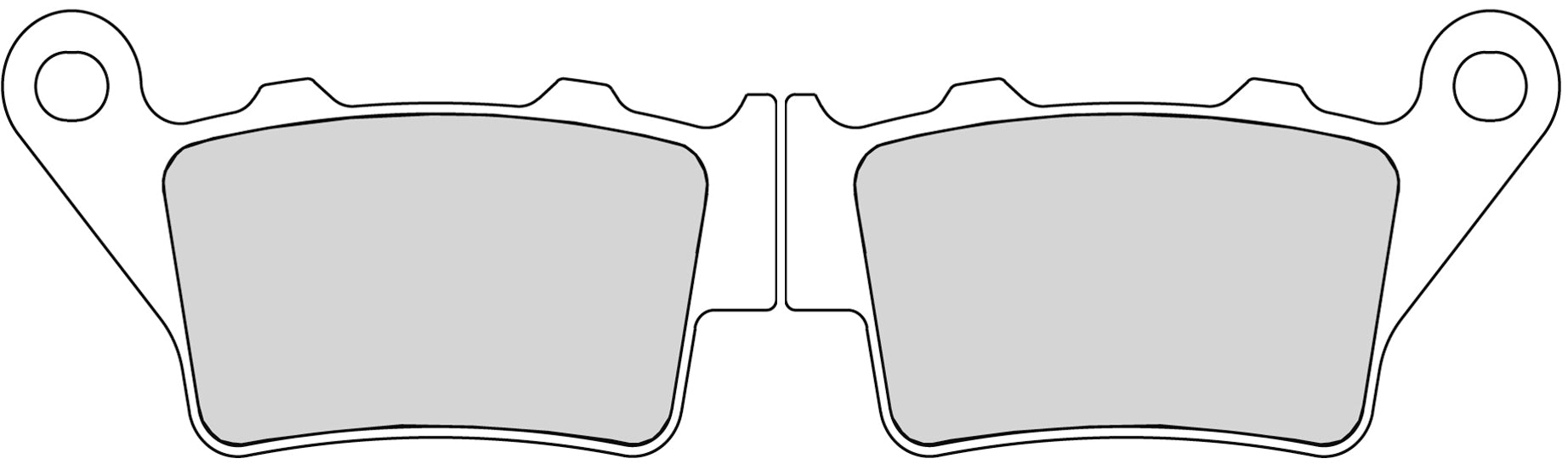 Plaquette de frein Métal Fritté Sinter Grip Road - R90