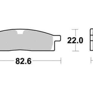 Plaquette de frein Métal Fritté Sinter Grip Off Road - R90