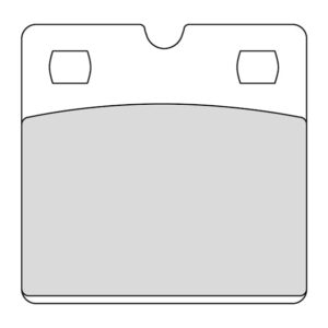 Plaquette de frein Semi-Métal Platinum Route/Off Road - R90