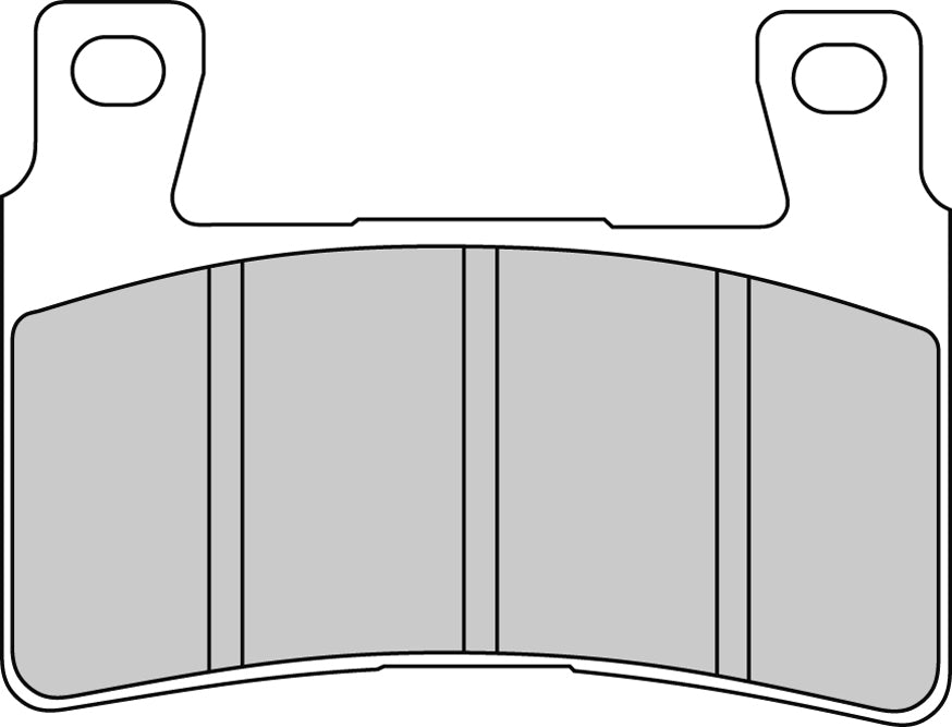 Plaquette de frein Métal Fritté Sinter Grip Road - R90
