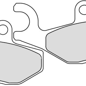 Plaquette de frein Semi-Métal Eco-Friction Route - R90