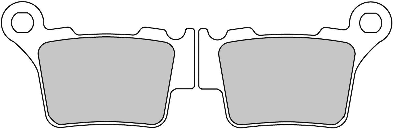 Plaquette de frein Semi-Métal Eco-Friction Route - R90
