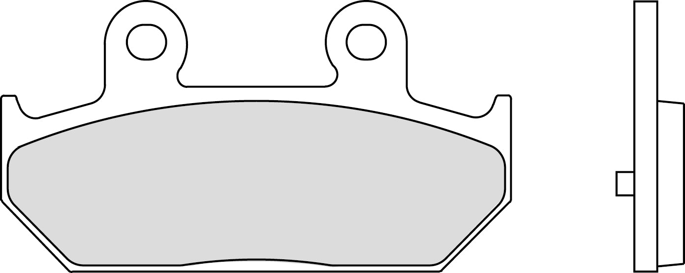 Plaquette de frein Métal Fritté Sinter Grip Road - R90