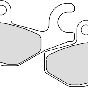 Plaquette de frein Semi-Métal Eco-Friction Route - R90