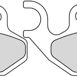 Plaquette de frein Semi-Métal Eco-Friction Route - R90