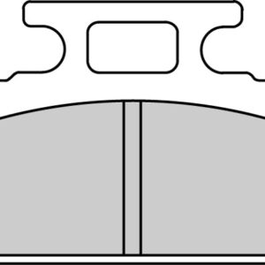 Plaquette de frein Semi-Métal Argento Route - R90