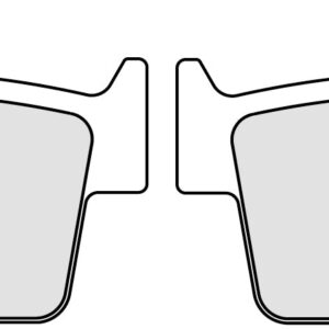 Plaquette de frein Semi-Métal Platinum Route/Off Road - R90