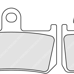 Plaquette de frein Métal Fritté Sinter Grip Road - R90