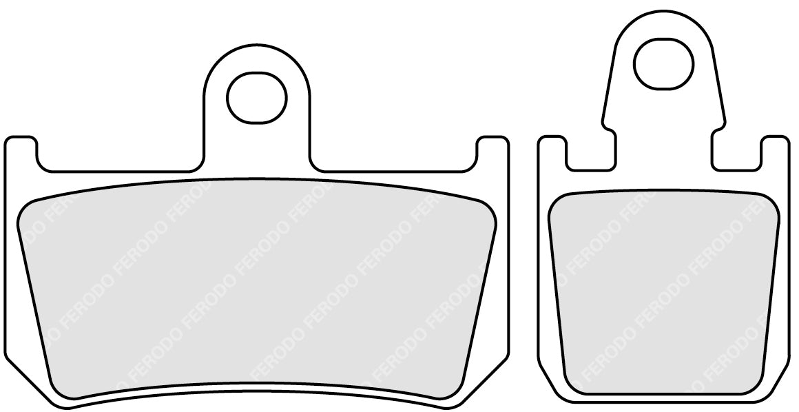 Plaquette de frein Métal Fritté Sinter Grip Road - R90