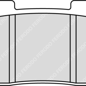 Plaquette de frein Semi-Métal Eco-Friction Route - R90
