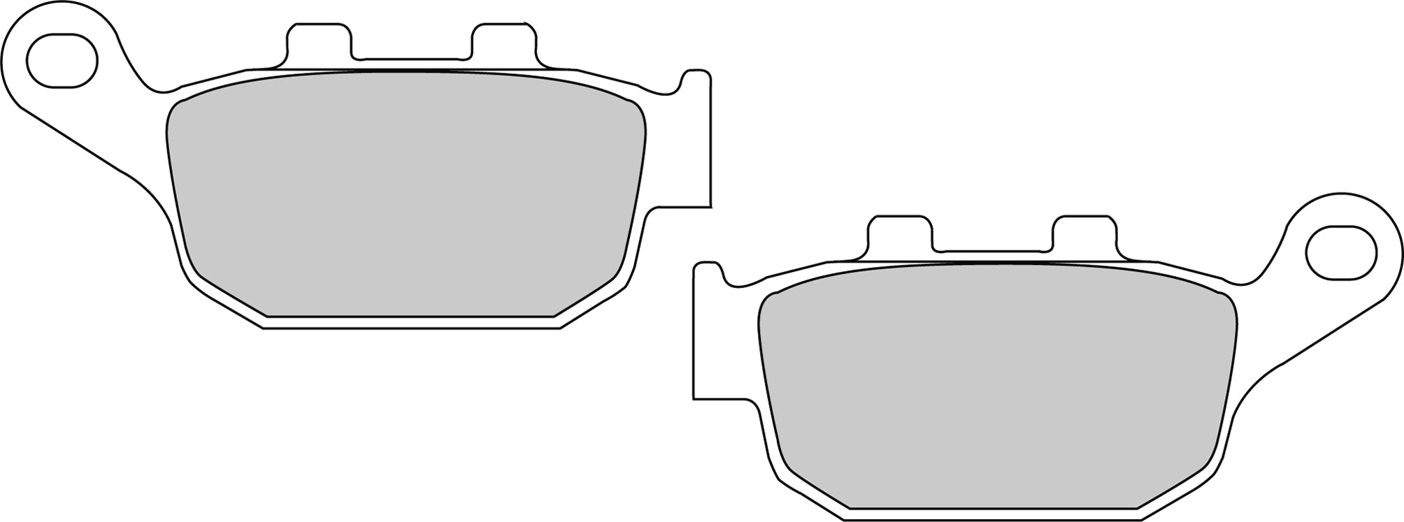 Plaquette de frein Métal Fritté Sinter Grip Road - R90