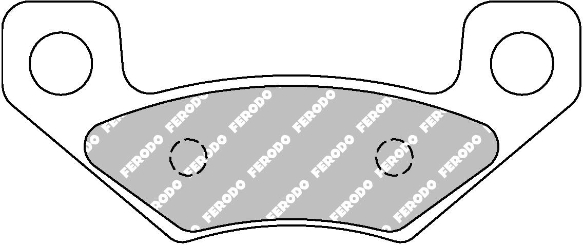 Plaquette de frein Métal Fritté Sinter Grip Off Road - R90