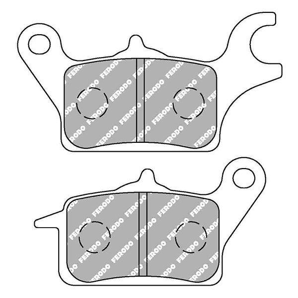 Plaquette de frein Semi-Métal Eco-Friction Route - R90