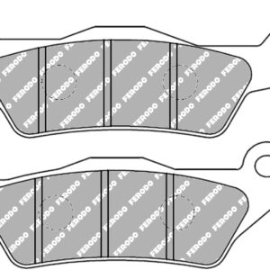 Plaquette de frein Semi-Métal Eco-Friction Route - R90
