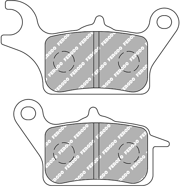 Plaquette de frein Semi-Métal Eco-Friction Route - R90
