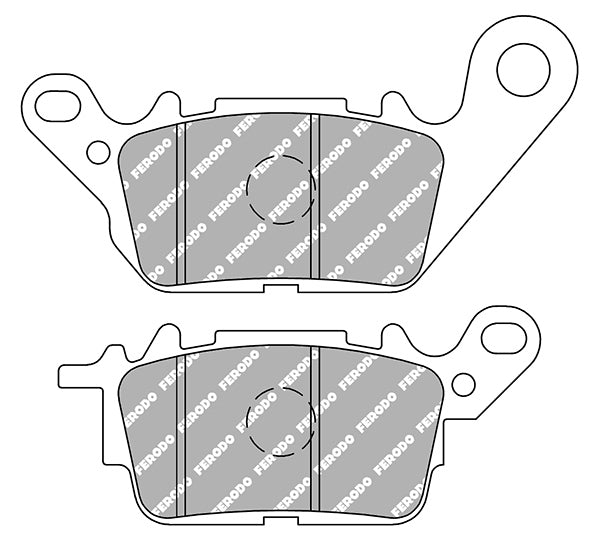 Plaquette de frein Semi-Métal Eco-Friction Route - R90