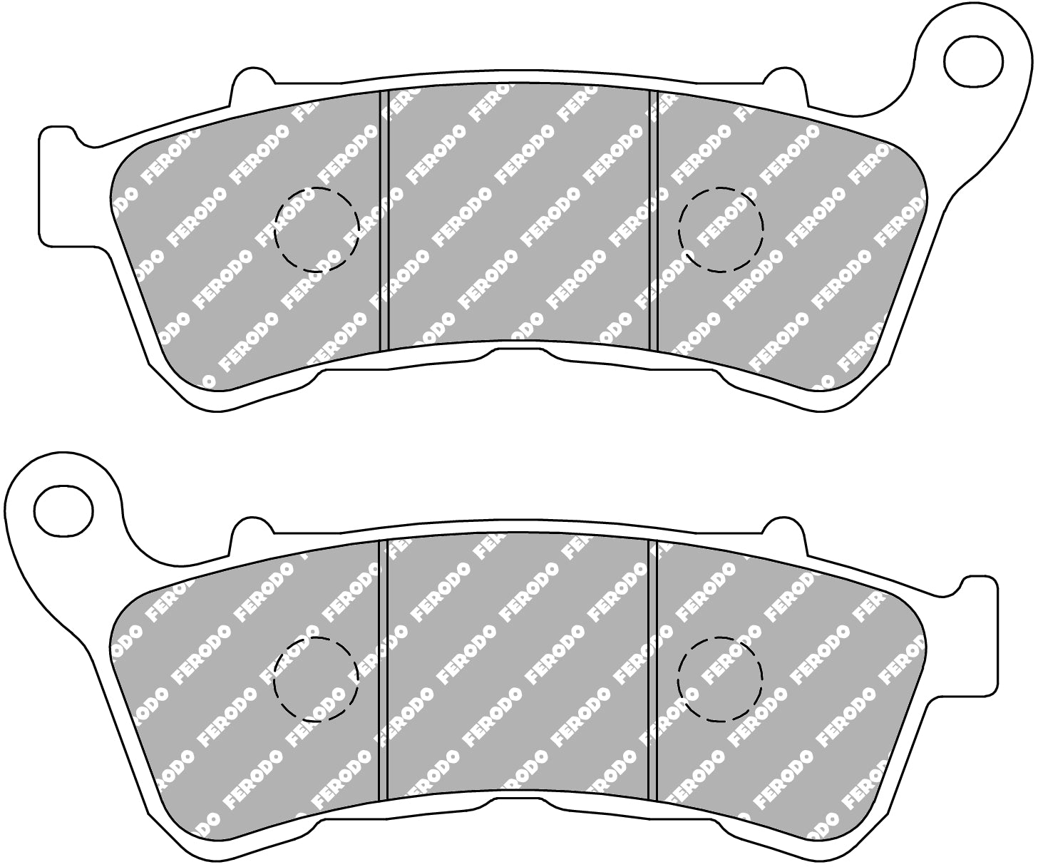 Plaquette de Frein Métal Fritté Sinter Grip Road - R90