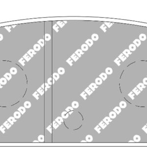 Plaquette de frein Semi-Métal Eco-Friction Route - R90