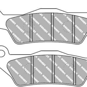 Plaquette de frein Semi-Métal Eco-Friction Route - R90