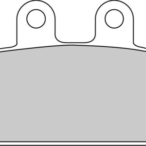 Plaquette de frein Semi-Métal Eco-Friction Route - R90
