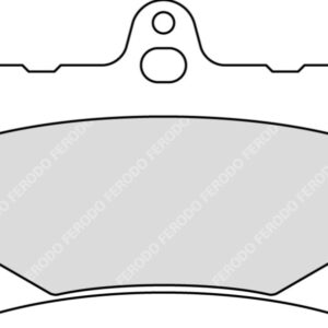 Plaquette de frein Semi-Métal Platinum Route/Off Road - R90