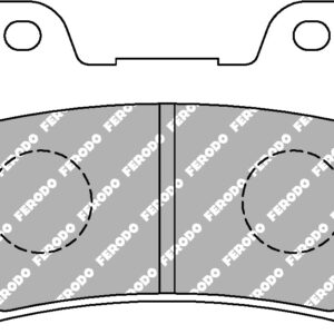 Plaquette de frein Métal Fritté Sinter Grip Road - R90