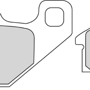 Plaquette de frein Semi-Métal Platinum Route/Off Road - R90