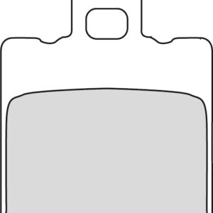 Plaquette de frein Semi-Métal Eco-Friction Route - R90