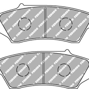 Plaquette de frein Semi-Métal Eco-Friction Route - R90