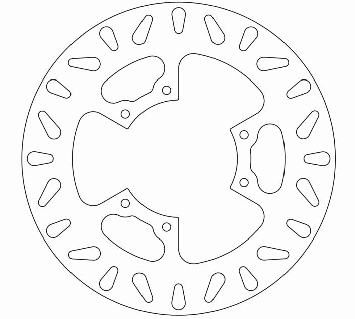 Disque de Frein Fixe YAMAHA - Homologué TÜV