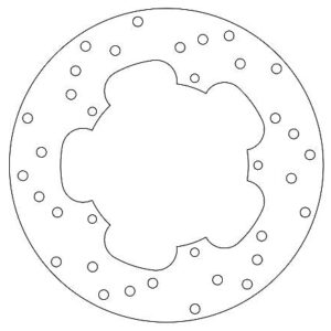 Disque de Frein Fixe GILERA - Homologué TÜV