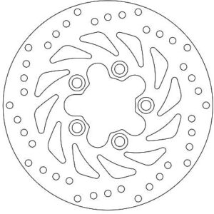 Disque de Frein Fixe KYMCO - Homologué TÜV