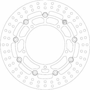Disque de Frein Flottant YAMAHA - Homologué TÜV